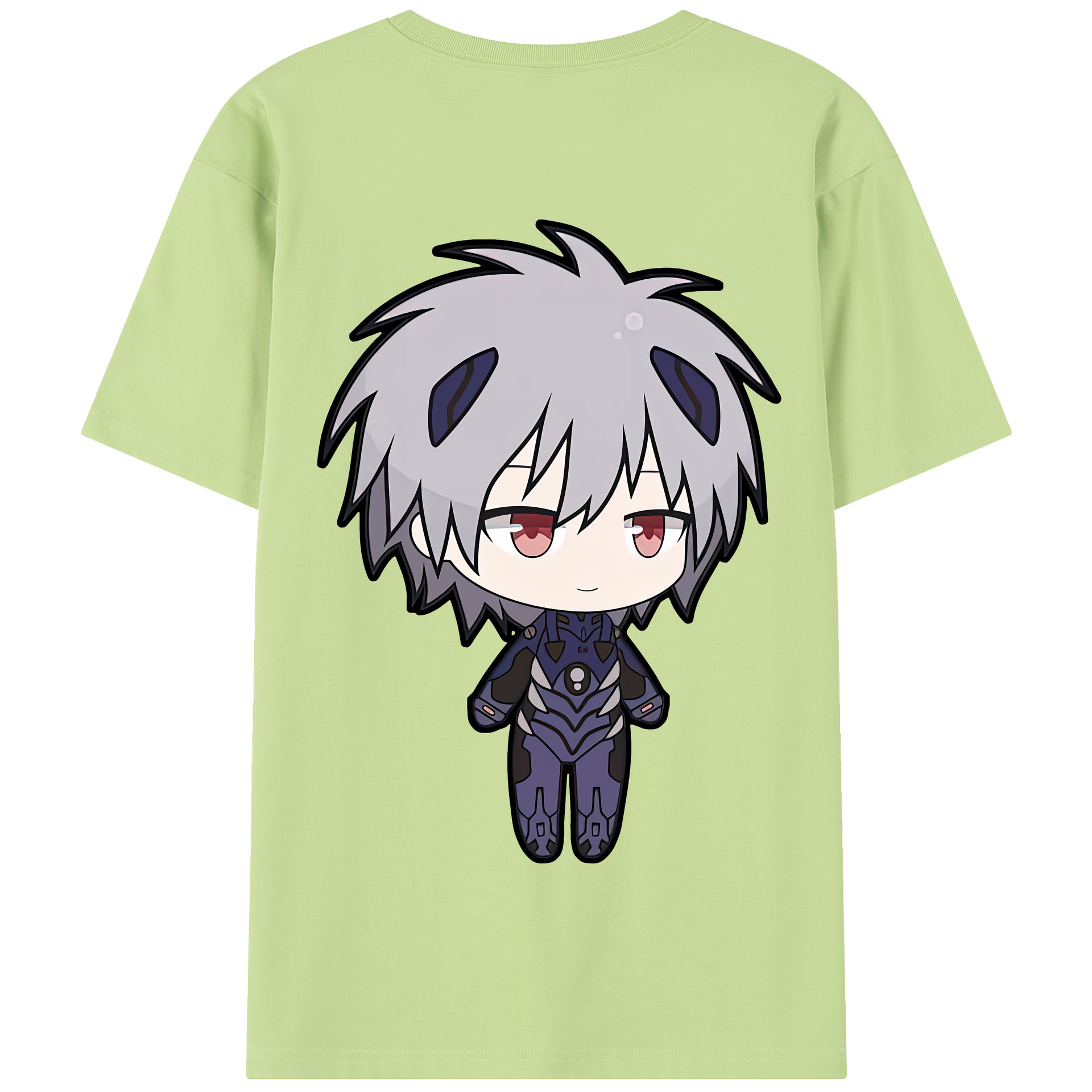 （画像用） EVA 新世紀エヴァンゲリオン 綿100％半袖Tシャツ（背面プリント）
